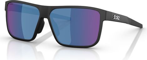 Bliz-bril A008 Mat zwart/blauw