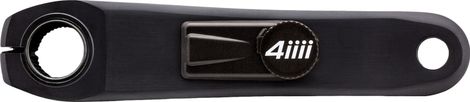 Left Crank Power Sensor 4iiii Precision 3+ Shimano RX810 Black