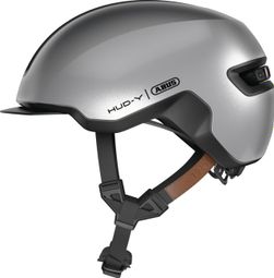 Abus HUD-Y Helmet Gleam Silver