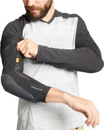 Rockrider Feel D_Strong D30 Elbow Pads Black/Grey