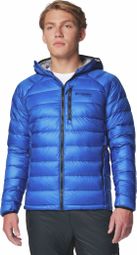 Columbia Arctic Crest Hooded Down Jacket Blue