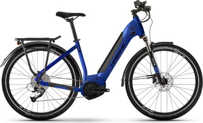 Haibike Trekking 4 Low Shimano Alivio/Altus 9V 500 Wh 27.5'' Blau 2023