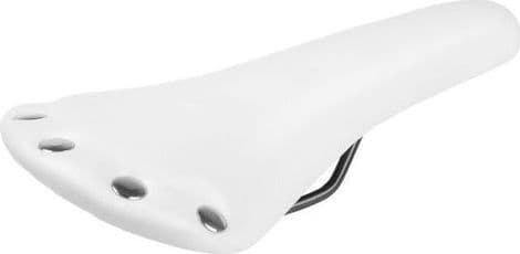 M-Wave Selle De Vélo Fixie/Race - Blanc