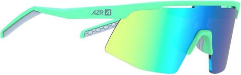 Lunettes AZR Team JR Vert mat/Écran Vert Multicouche Enfant
