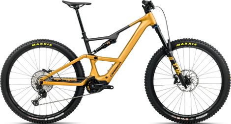 Orbea Rise LT H10 Volledig elektrisch geveerde MTB Shimano 12S 630 Wh Shimano 85 Nm 29'' Hommel Geel Zwart 2026