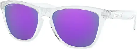 Oakley Frogskins Sonnenbrille / Prizm Violet / Transparent / Ref: OO9013-H755