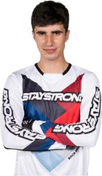 Staystrong Chevron White Jersey - Jersey Size - XL