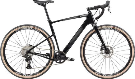 Gereviseerd product - Gravelbike Cannondale Topstone Carbon Sram Apex XPLR 12V 700 mm Zwart Carbon