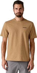 T-Shirt Patagonia P-6 Logo Responsibili-Tee Jaune Homme