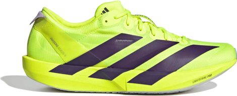 Adidas Adizero Adios 9 hardloopschoenen geel/paars heren