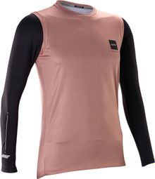 Maillot Leatt Gravity 2.0 de manga larga rosa para mujer