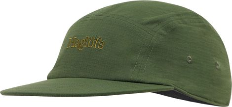Haglöfs Brand Five-Panel Cap, Green, Unisex 