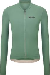 Santini Sensation uniseks shirt met lange mouwen, groen