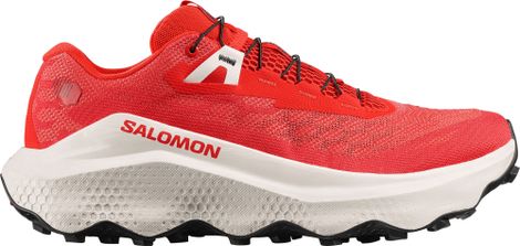 Salomon Ultra Glide 4 Trail Running Shoes, Red/White, Men's