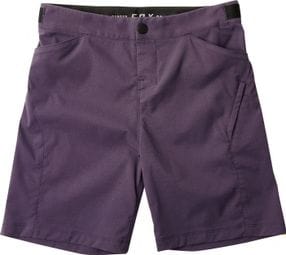 Shorts per bambini in pelle scura Fox Ranger