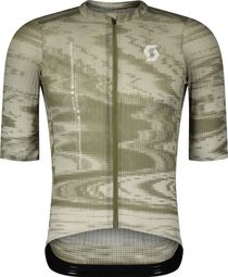 Camiseta Scott Ultd. SL Maillot de manga cortapara hombre Blanco/Verde
