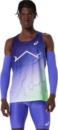 Camiseta sin mangas Asics Metaspeed Violeta/Verde Hombre