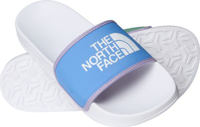The North Face Base Camp Slide III Flip-Flops for Women in White/Blue/Green