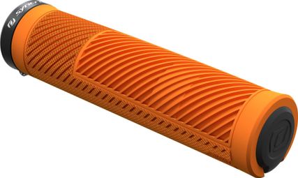 Paire de Grips Syncros AM Lock-On Orange Acide