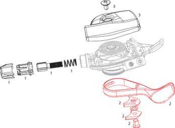 Left Sram X01 DH Right