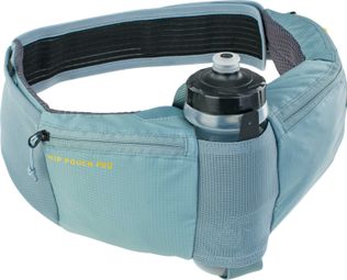 Trinkgürtel Evoc Pouch Pro 1L + Trinkflasche 0,55L Steel one