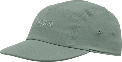 Gorra unisex Haglöfs Brand Five Panel Cap, color verde