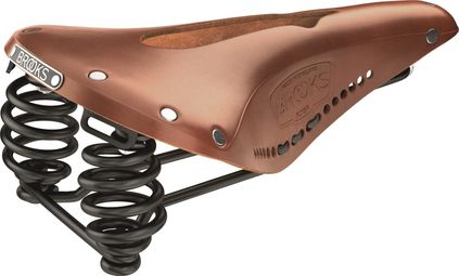 Brooks England Selle vélo Flyer Carved honey