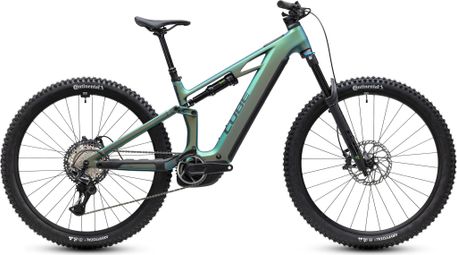 Cube Stereo Hybrid One44 HPC SLX 800 Full-Suspension Electric Mountain Bike with Shimano 12V, 800 Wh Bosch, 120 Nm, 29-inch, Green/Black Jungali 2027