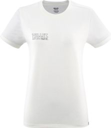 Kurzärmliges T-Shirt für Frauen Millet Weiß