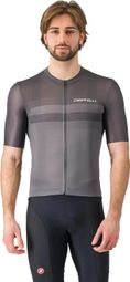 Castelli Simbolo Heren Jersey met korte mouwen Grijs Zwart