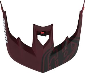 Visière de Rechange pour Casque Troy Lee Designs Stage Bordeaux