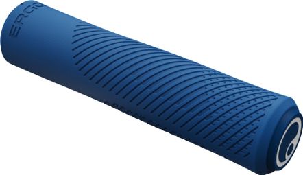 Paire de Grips Ergonomiques Ergon GXR Bleu Midsummer