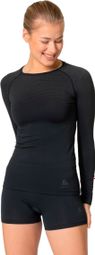 Damen Langarmshirt Odlo Performance Light Eco Schwarz XS