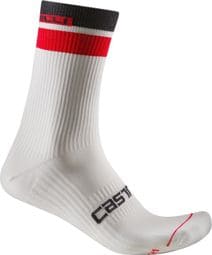 Castelli Gara Thermal 18 Sokken Zwart/Rood