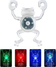 Feu Arrière de Vélo Forme Grenouille Etanche LED Lumière Colorée