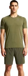 T-Shirt Running Craft Pro Hypervent Kaki Homme