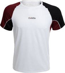 Oxsitis X-Train Herren Kurzarmtrikot Weiß/Bordeaux