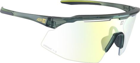 Lunettes AZR Kromic Iseran Crystal Army verni/Écran Kromic irisé Gold