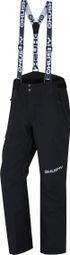 Pantalon de ski Husky pour homme Gili M Stretch 20.000 membrane-Noir