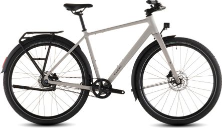 Vélo Fitness Cube Editor Pro FE Shimano Nexus 8V Courroie 700 mm Beige Gris Oat 2026