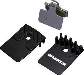 PLAQUETTES VENTILEES SINTERED SHIMANO 2P FLAT MOUNT