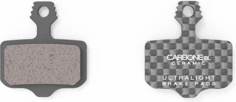 Paire de Plaquettes Ultralight AMP Carbone SL - SRAM 2020/Magura/Campagnolo - Céramique