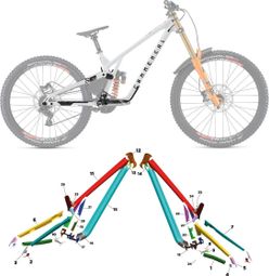 COMMENCAL SUPREME DH V5 - 2023 - M - GLOSSY