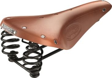 Brooks England Selle vélo B396 Flyer homme miel