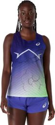 Asics Metaspeed Tanktop Violett/Grün Damen