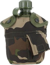 Gourde avec gobelet et housse Camo - Miltec