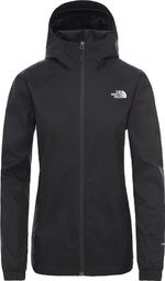 Die North Face Quest Jacke Wasserdichte Jacke Schwarz Grau Frauen