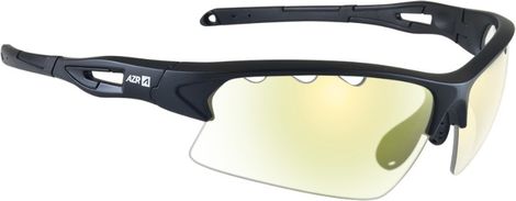 AZR Kromic Huez Glasses Black - Gold Photochromic Lenses