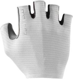 Gants Castelli Espresso Blanc