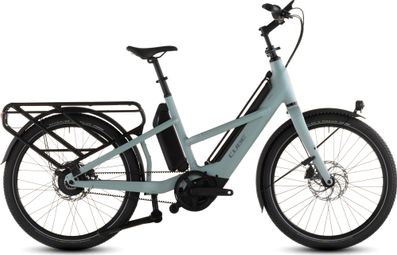 Vélo Cargo Longtail Électrique Cube Longtail Hybrid Comfort 800 Enviolo Heavy Duty 800 Wh 26'' Gris Vert Haze 2026